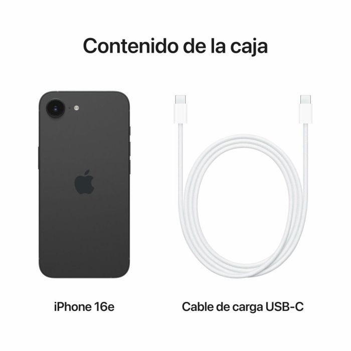 Apple iPhone 16E A3409 256 GB Negro - Smartphone 8 Apple iPhone 16E A3409 256 GB Negro - Smartphone 8