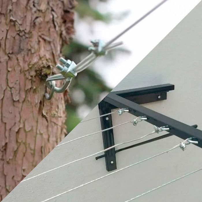 Edm Sujetacable Din-741 sjt01 Acero Galvanizado M8 3/8" 2 Unidades 3