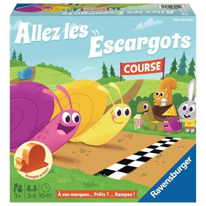 Ravensburger Vaya caracoles - Juego de Dados para Niños de 3+ Años - Colorido y Sencillo 3 Ravensburger Vaya caracoles - Juego de Dados para Niños de 3+ Años - Colorido y Sencillo 3