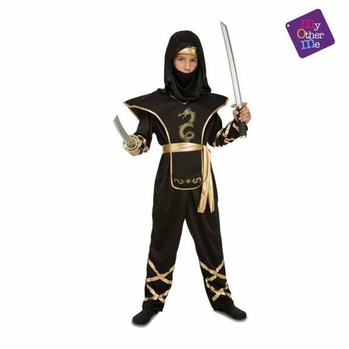 Disfraz black ninja talla 10-12 años 3 Disfraz black ninja talla 10-12 años 3