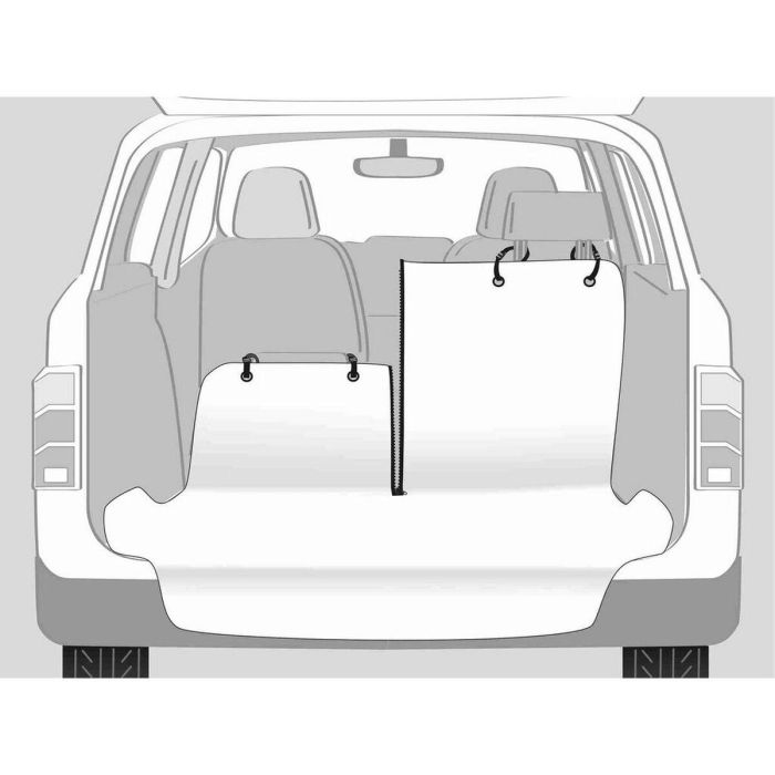 Funda Protectora de Coche para Mascotas Trixie Negro Beige 180 x 130 cm 4