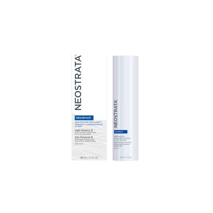 Neostrata Resurface Alta Potencia R Serum Gel 50ml Antiedad: Ácido Glicólico, Retinol, Antioxidante, para piel más lisa, suave y firme