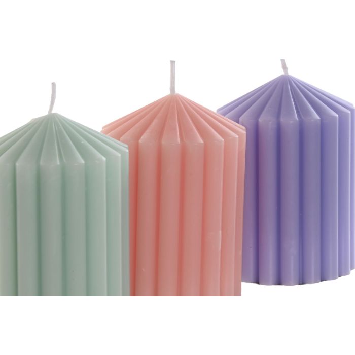DKD Home Decor Vela Shabby Perfumada Colores Surtidos 300 gr 55h Duración 7x10x7 cm Pack 12 Unidades 1 DKD Home Decor Vela Shabby Perfumada Colores Surtidos 300 gr 55h Duración 7x10x7 cm Pack 12 Unidades 1