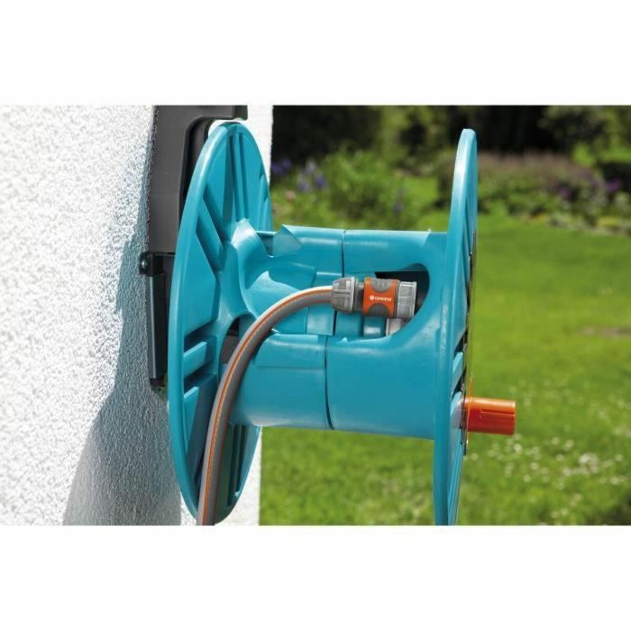 Gardena 2650-20 Enrollador de Manguera de Pared para un Máximo de 60 Metros Ø 13mm con Guía 3
