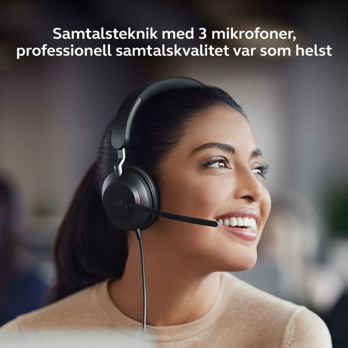 Jabra Evolve2 40 SE Auriculares Alámbrico USB C/A UC Stereo Negro Llamadas/Música Jabra Evolve2 40 SE Auriculares Alámbrico USB C/A UC Stereo Negro Llamadas/Música