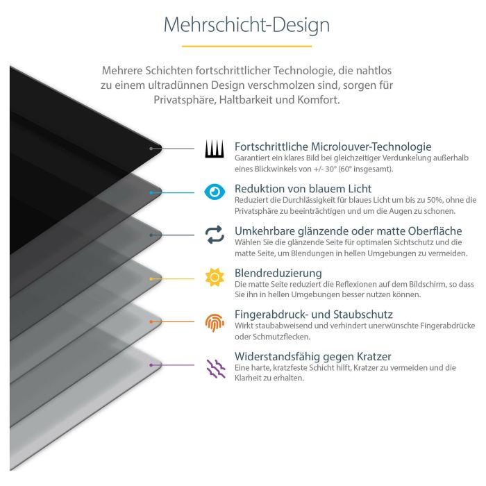 Filtro de Privacidad para Monitor Startech 133L-PRIVACY-SCREEN 4