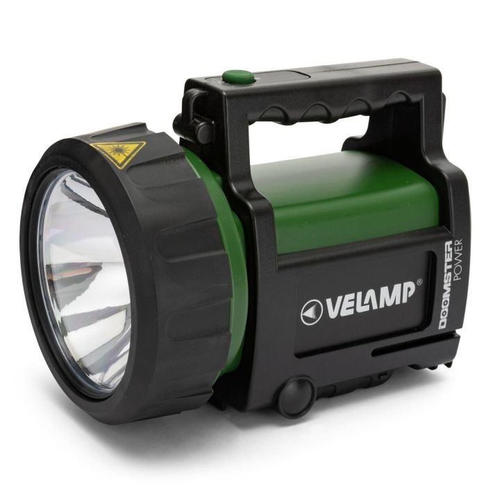 Foco de mano LED recargable Velamp DOOMSTER POWER 5 W 350 lm Negro