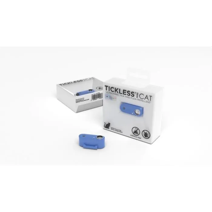 Tickless TIC5999566451614 Repelente Ultrasónico para Gatos, Protección contra Pulgas y Garrapatas, Azul Griego 5