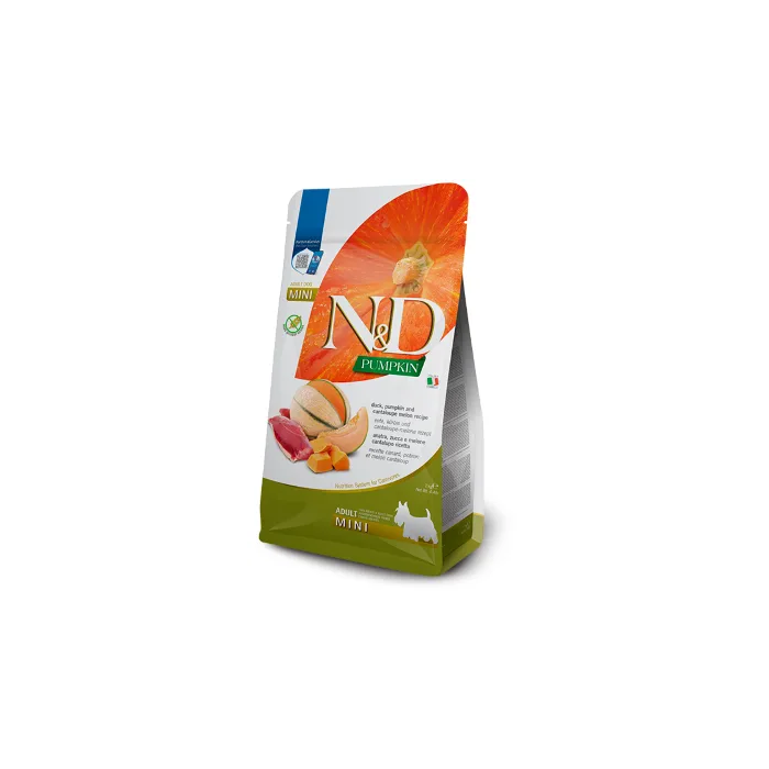 Farmina N&D Dog Pumpkin Mini Pato 2 kg - Alimento para perros con calabaza y pato