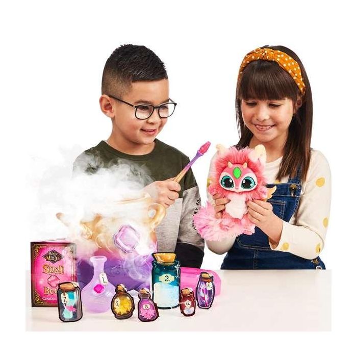 My Magic Mixie Caldero Mágico Rosa - Elabora Pócima para Descubrir Peluche Interactivo con Luz y Sonido (4+ Años) 26 My Magic Mixie Caldero Mágico Rosa - Elabora Pócima para Descubrir Peluche Interactivo con Luz y Sonido (4+ Años) 26
