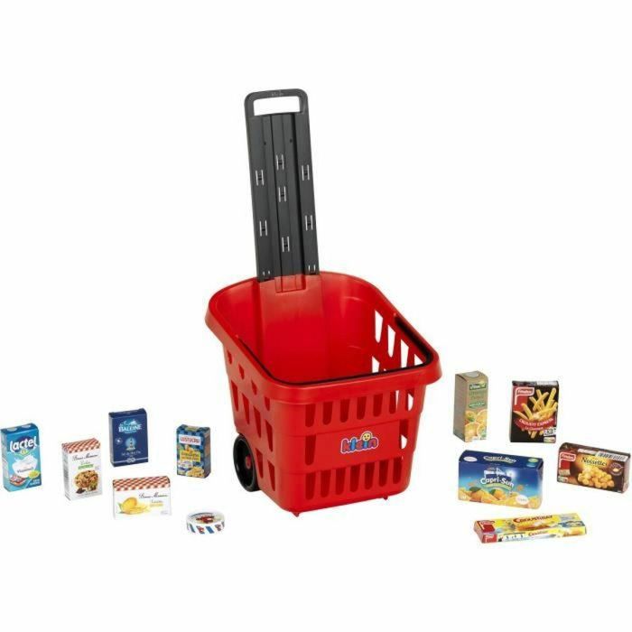 Klein 7256 Cesta de la compra con ruedas My Market para niños a partir de 2 años 4 Klein 7256 Cesta de la compra con ruedas My Market para niños a partir de 2 años 4