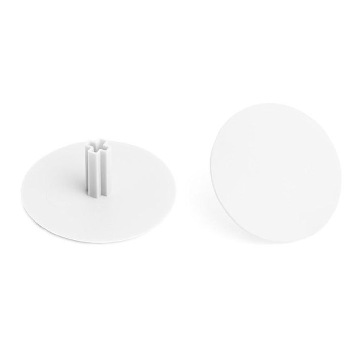 Tapa Embellecedora Allen 6 Ø40 Pivote 14 Acabado Blanco Herrajes Fab.Nacional Tapa Embellecedora Allen 6 Ø40 Pivote 14 Acabado Blanco Herrajes Fab.Nacional