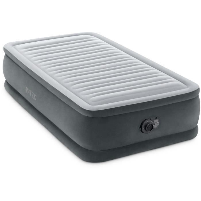 INTEX Comfort Plush Cama elevada para invitados - eléctrica 1 persona 64412ND INTEX Comfort Plush Cama elevada para invitados - eléctrica 1 persona 64412ND