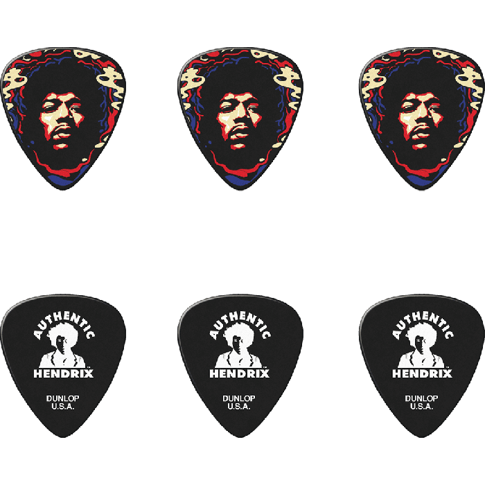 Dunlop Púas Signature Jimmy Hendrix Star Haze Dunlop 2