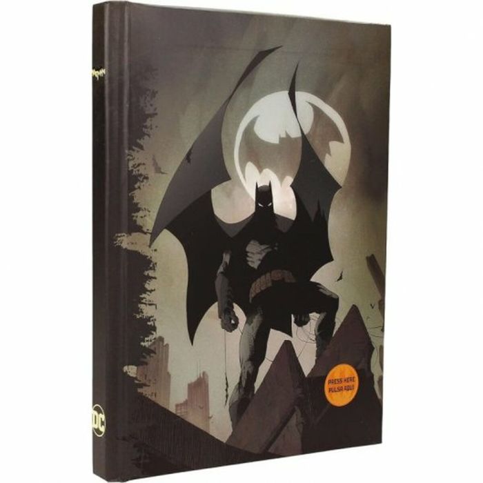 Libreta SD Toys Batsignal Gris 3