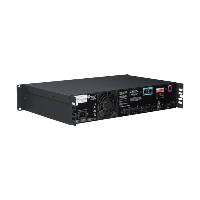 Entrada Analógica + Blu Link, 4 Canales, 300W Por Canal De Salida 7