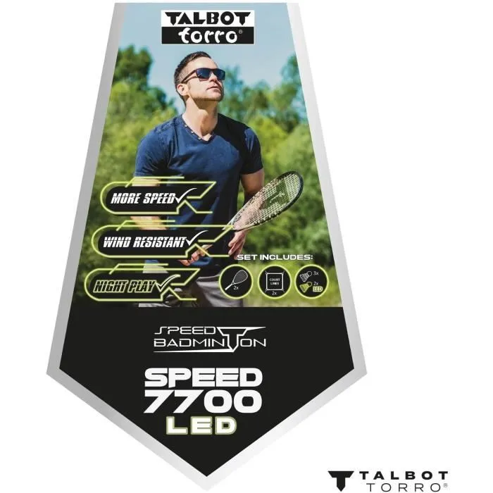 Schildkrot Set de Speedbadminton SPEED 7700 LED Set SCH4015752901273 3