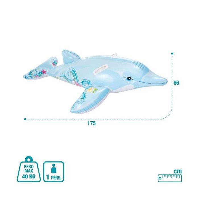 Intex Figura Hinchable Delfin 175x66 cm (+ 3 años) 3
