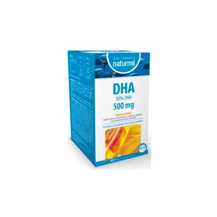 DIETMED Dha 500Mg 60 Perlas Contribuye al Mantenimiento de la Visión y el Corazón