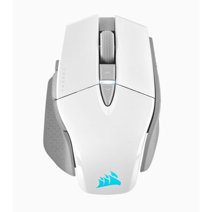 Corsair CH-9319511-EU2 Ratón Gaming Inalámbrico M65 RGB Ultra Blanco