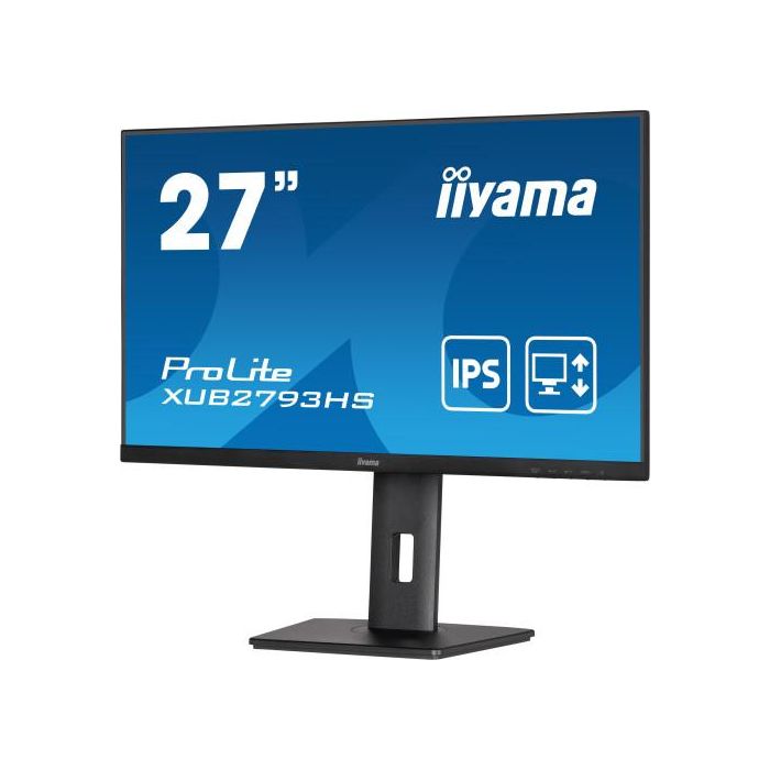 Iiyama Monitor 27" XUB2793HS-B7 IPS Full HD 1920x1080 100Hz Soporte Ajustable HDMI Mate 4