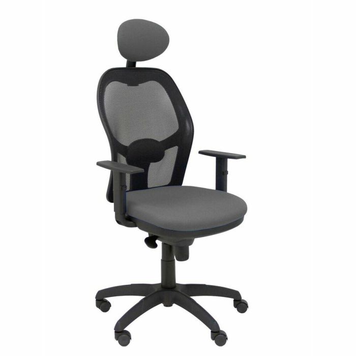 Silla de Oficina con Cabecero Jorquera P&C 228064 Negro Silla de Oficina con Cabecero Jorquera P&C 228064 Negro