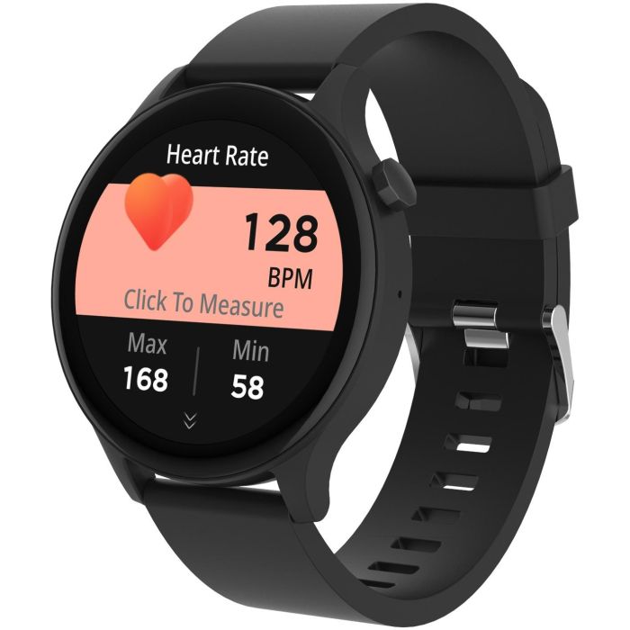 Denver Smartwatch SWC-338B Reloj Inteligente Pantalla Táctil Monitor de Ritmo Cardíaco Bluetooth 5.3 Resistente al Agua IP67 Negro 7