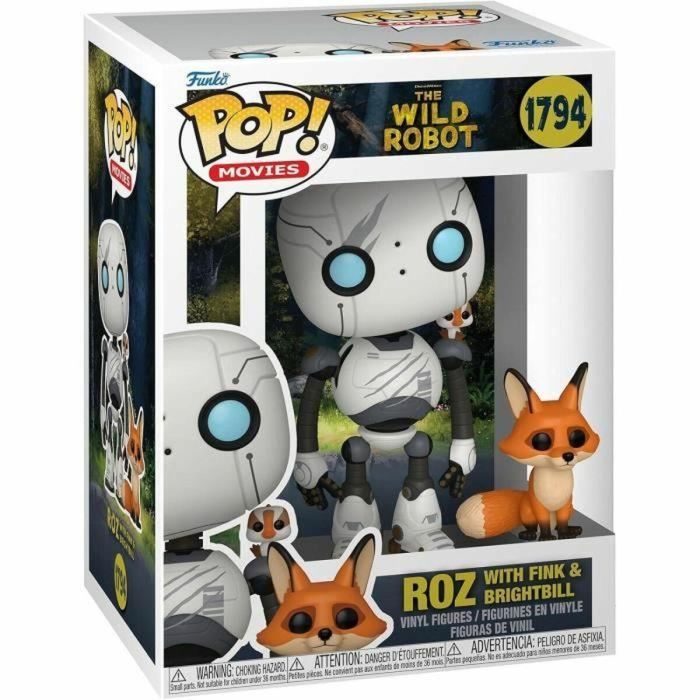 Funko Pop! El Robot Salvaje - Roz con Joli-Bec y Escobar - Figura de Vinilo de 10 cm AAAYZ15558