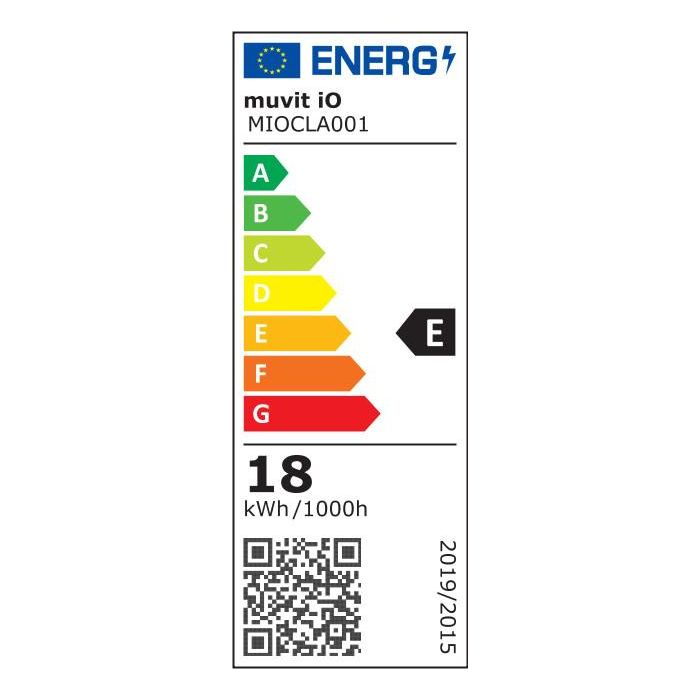 Lámpara de Techo muvit iO iO Blanco Metal Wi-Fi (2700 K) (6500 K) 7