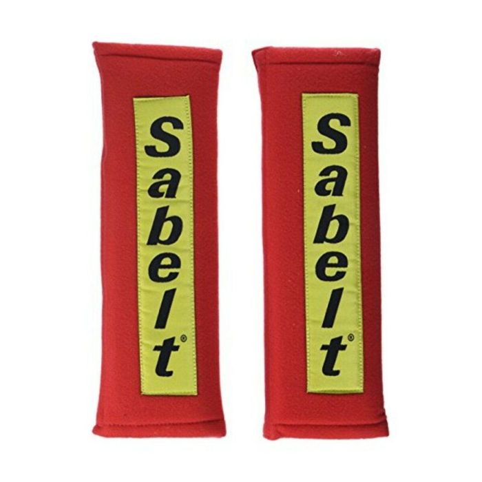 Almohadillas para Cinturón de Seguridad Sabelt Rojo 3 Almohadillas para Cinturón de Seguridad Sabelt Rojo 3