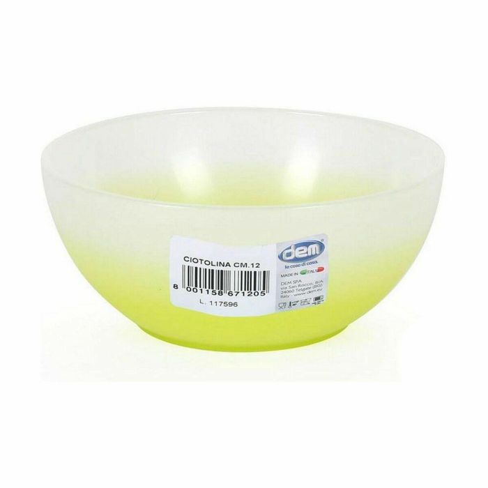 Cuenco Dem Cristalway Plástico 300 ml ø 12 x 5 cm (36 Unidades) 1