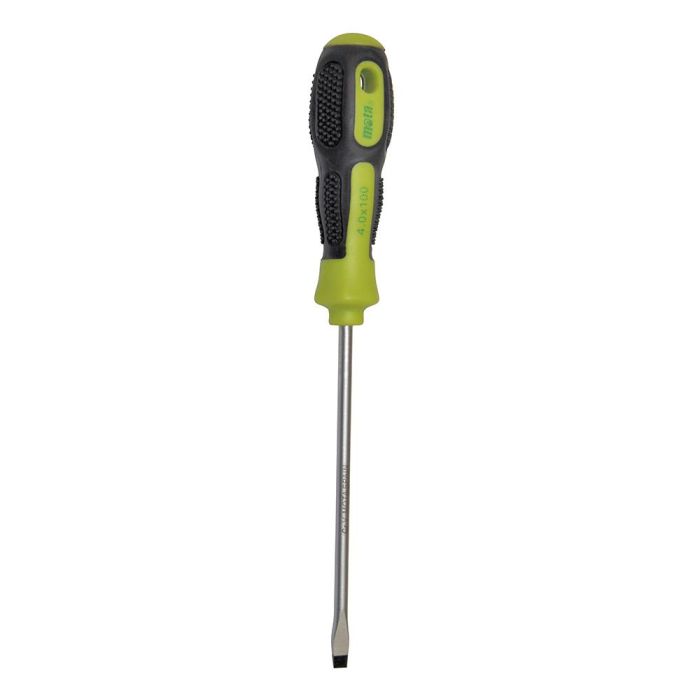 Mota Herramientas Destornillador punta plana 4x100mm Dpl0410 Cromo al vanadio