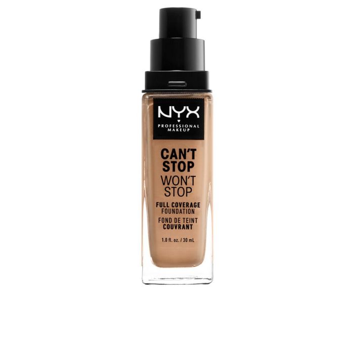 Base de Maquillaje Fluida Can't Stop Won't Stop NYX (30 ml) (30 ml) 17 Base de Maquillaje Fluida Can't Stop Won't Stop NYX (30 ml) (30 ml) 17