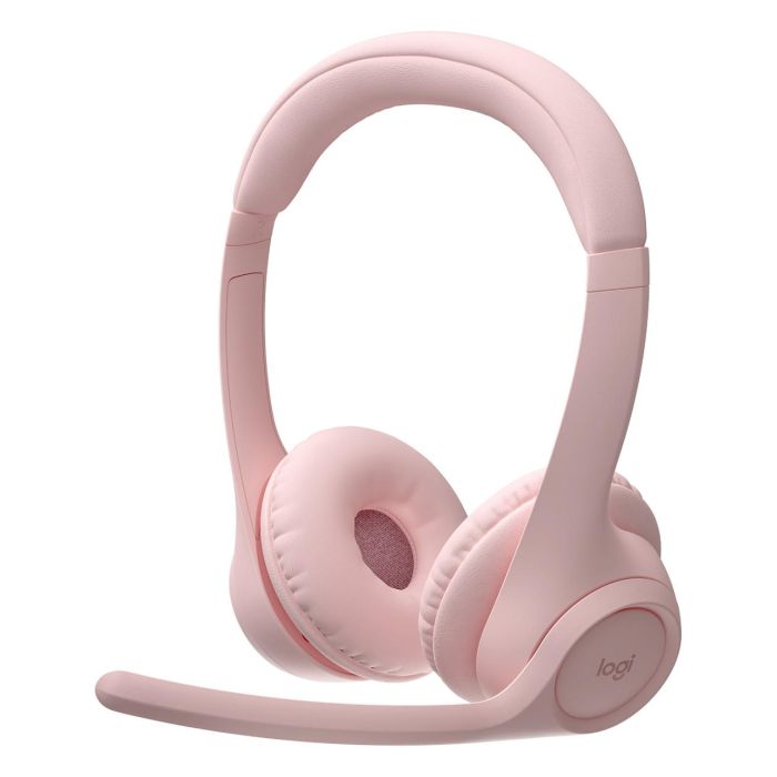 Logitech Auriculares Inalámbricos Bluetooth Zone 300 con Micrófono con Cancelación de Ruido - Rosa LOG5099206120044