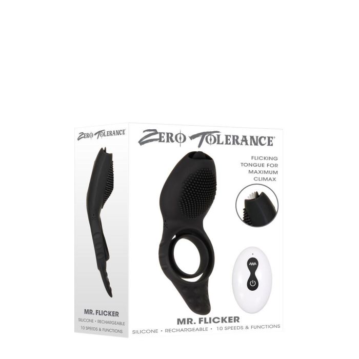 Anillo para el Pene Zero Tolerance Zero Tolerance Negro 9 Anillo para el Pene Zero Tolerance Zero Tolerance Negro 9