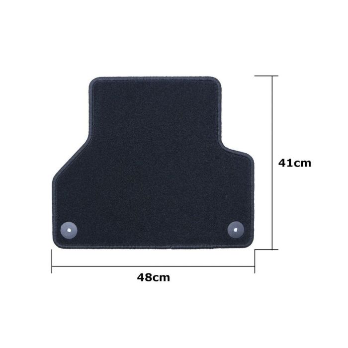Set de Alfombrillas para Coche OCC Motorsport OCCD0015 5 Piezas 1 Set de Alfombrillas para Coche OCC Motorsport OCCD0015 5 Piezas 1