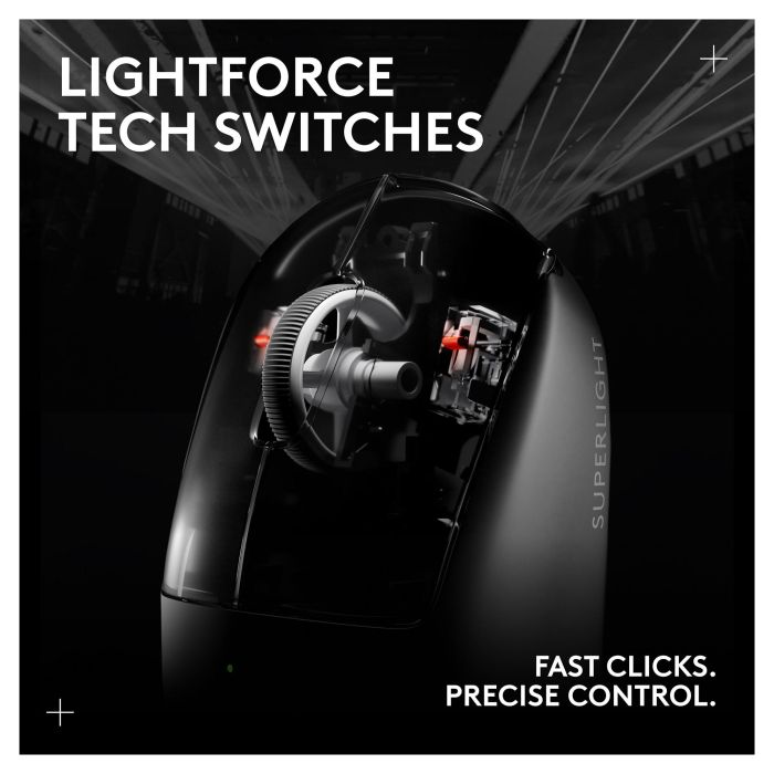 Logitech PRO X Superlight 2 Ratón Gaming Inalámbrico Lightspeed Blanco Óptico 32000 DPI 0,5 ms 17 Logitech PRO X Superlight 2 Ratón Gaming Inalámbrico Lightspeed Blanco Óptico 32000 DPI 0,5 ms 17