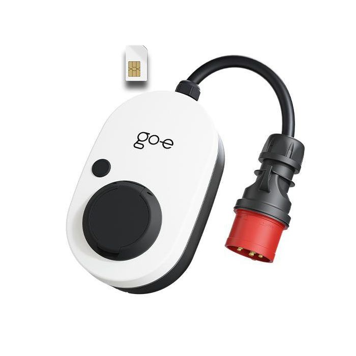 go-e Gemini flex 2.0 22 kW Wallbox Inteligente para Coche Eléctrico con Conectividad Celular, WiFi, Portátil y Protección DC go-e Gemini flex 2.0 22 kW Wallbox Inteligente para Coche Eléctrico con Conectividad Celular, WiFi, Portátil y Protección DC