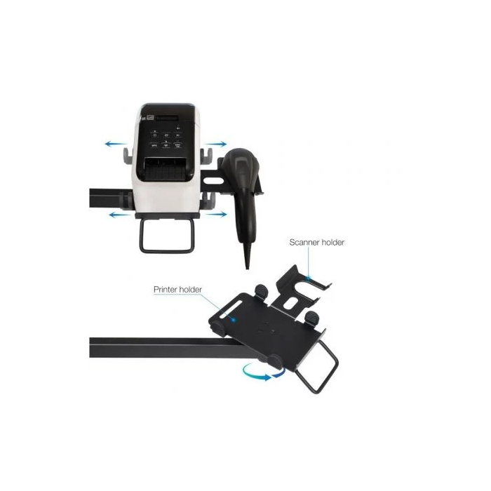 TOOQ SOPORTE MESA PARA TPV/IMPRESORA/PANTALLAS/TERMINAL 4