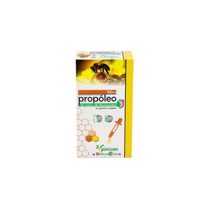 PINISAN Extracto de Propóleo sin Alcohol con 25mg/cc Flavonoides 50ml