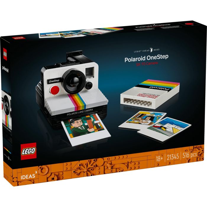 Lego Cámara Polaroid OneStep SX-70 21345 - Modelo Coleccionable para Adultos 6 Lego Cámara Polaroid OneStep SX-70 21345 - Modelo Coleccionable para Adultos 6