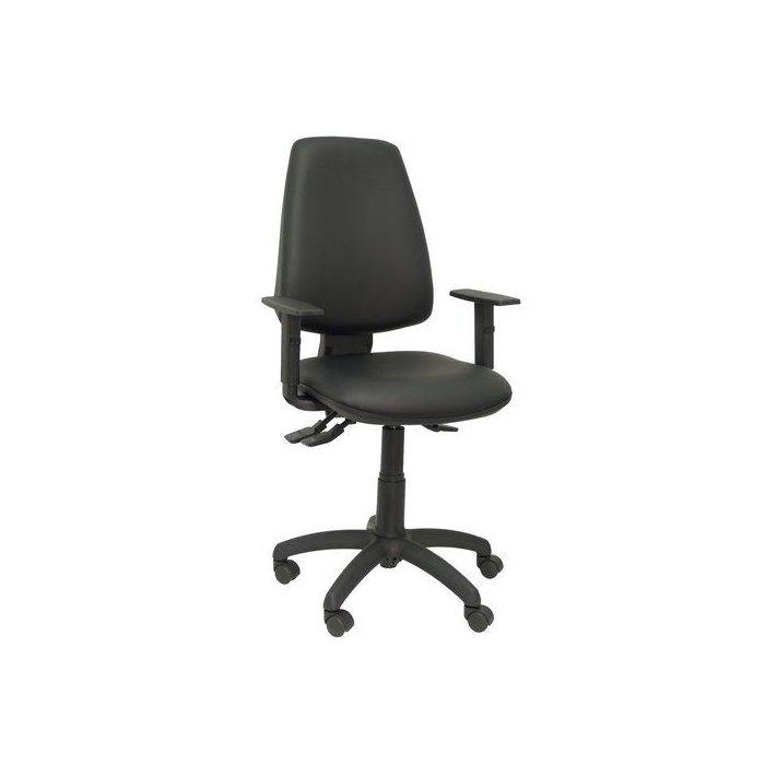 Silla Piqueras Y Crespo Elche S Brazos Regulables Mecanismo Sincro De Doble Maneta Gran Confortabilidad Regulable En Altura Asiento Y Respaldo Tapizado Similpiel Negro