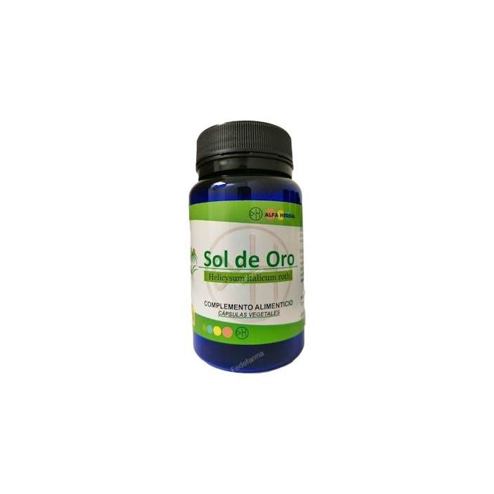 ALFA HERBAL Sol De Oro (Helicysum Italicum Roth) 60 Cápsulas