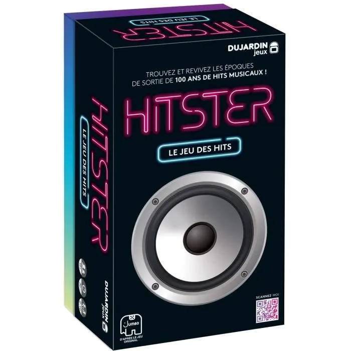 Dujardin Juego de Cartas Hitster - Revive y Ordena Éxitos Musicales por Era de Lanzamiento 0 Dujardin Juego de Cartas Hitster - Revive y Ordena Éxitos Musicales por Era de Lanzamiento 0