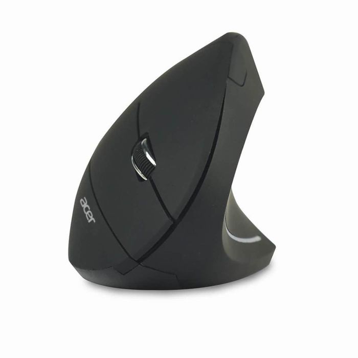 Acer Ratón Vertical Inalámbrico HP.EXPBG.009 Negro - 1600 DPI, 6 Botones, Ergonomico