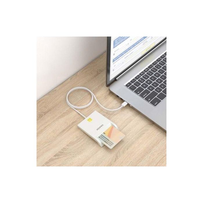 Lector de DNI y Tarjetas Aisens ASCR-SN07-W/ Blanco 4 Lector de DNI y Tarjetas Aisens ASCR-SN07-W/ Blanco 4