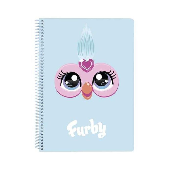 Libreta cuarto 80 h. tapas duras furby 15,5x22x1 cm Libreta cuarto 80 h. tapas duras furby 15,5x22x1 cm