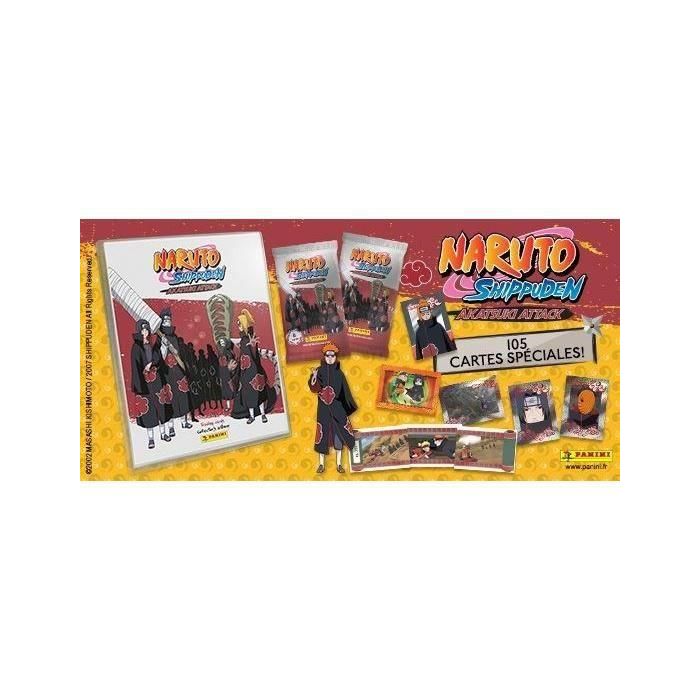 Carpeta + 24 cartas coleccionables de Naruto Shippuden TC - Panini 2