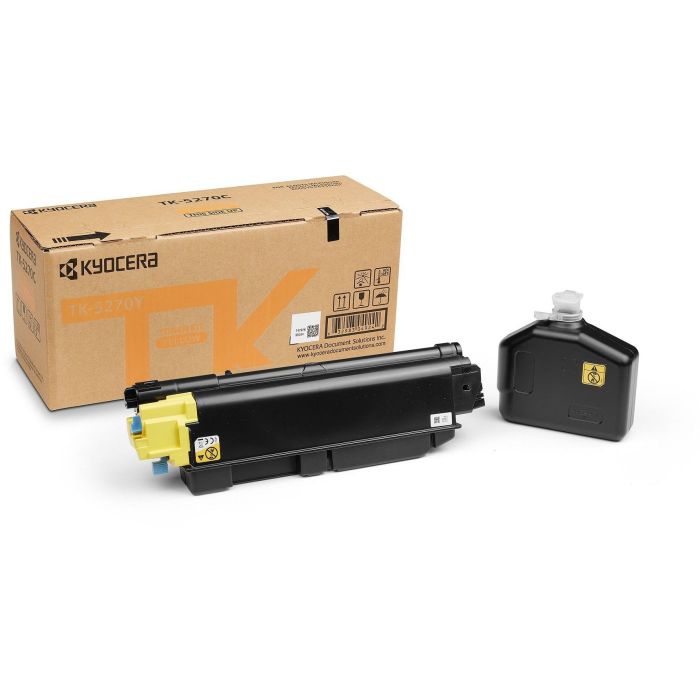 Kyocera TK-5270Y - Tóner Amarillo hasta 6.000 páginas según ISO/IEC 19798 1