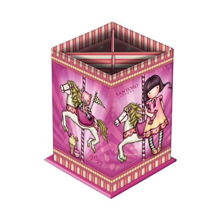 Gorjuss Cubilete Cartón Fairground "Carousel" 8.5x11.5x8.5cm 0 Gorjuss Cubilete Cartón Fairground "Carousel" 8.5x11.5x8.5cm 0